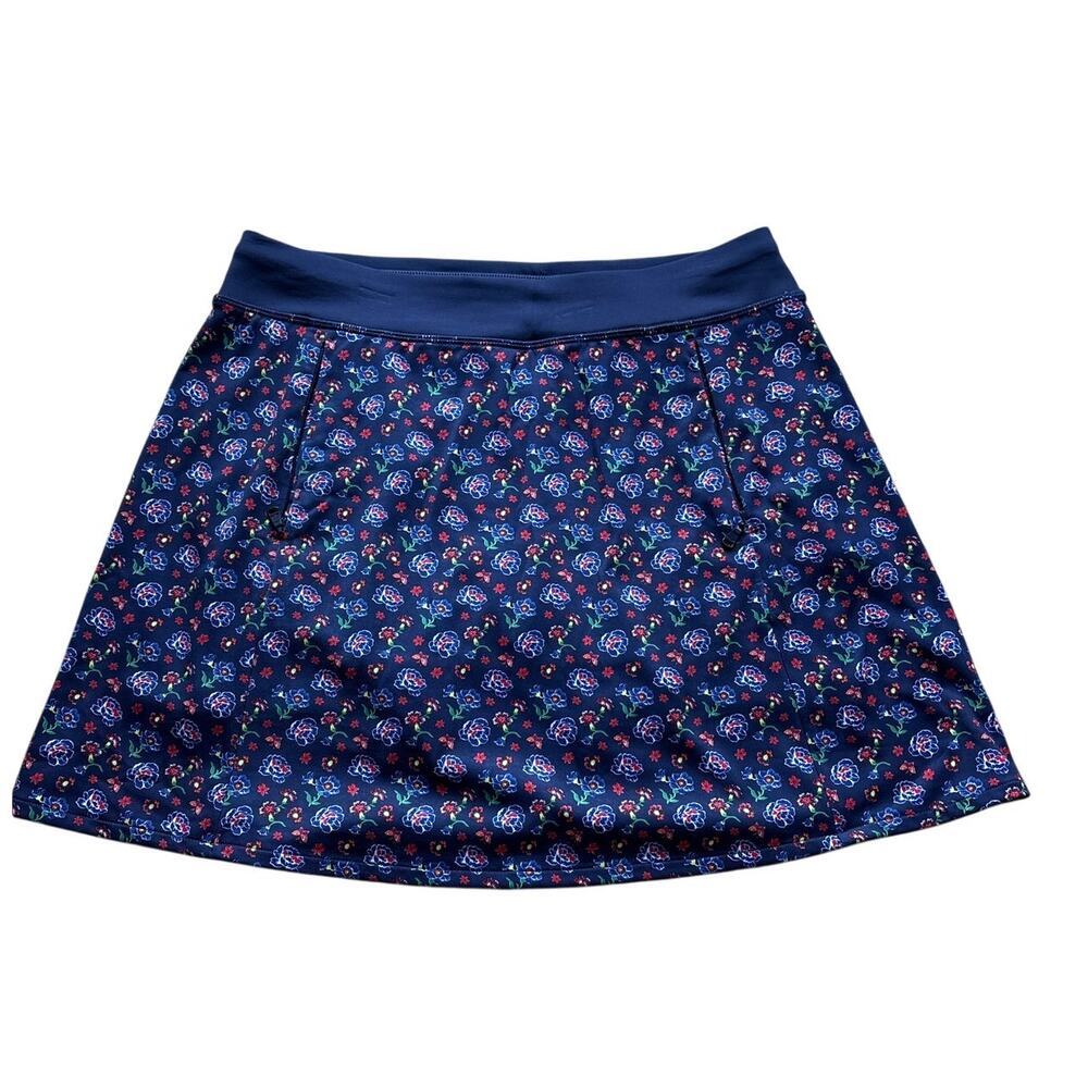 Rlx Ralph Lauren Navy Floral Performance Skort Small
